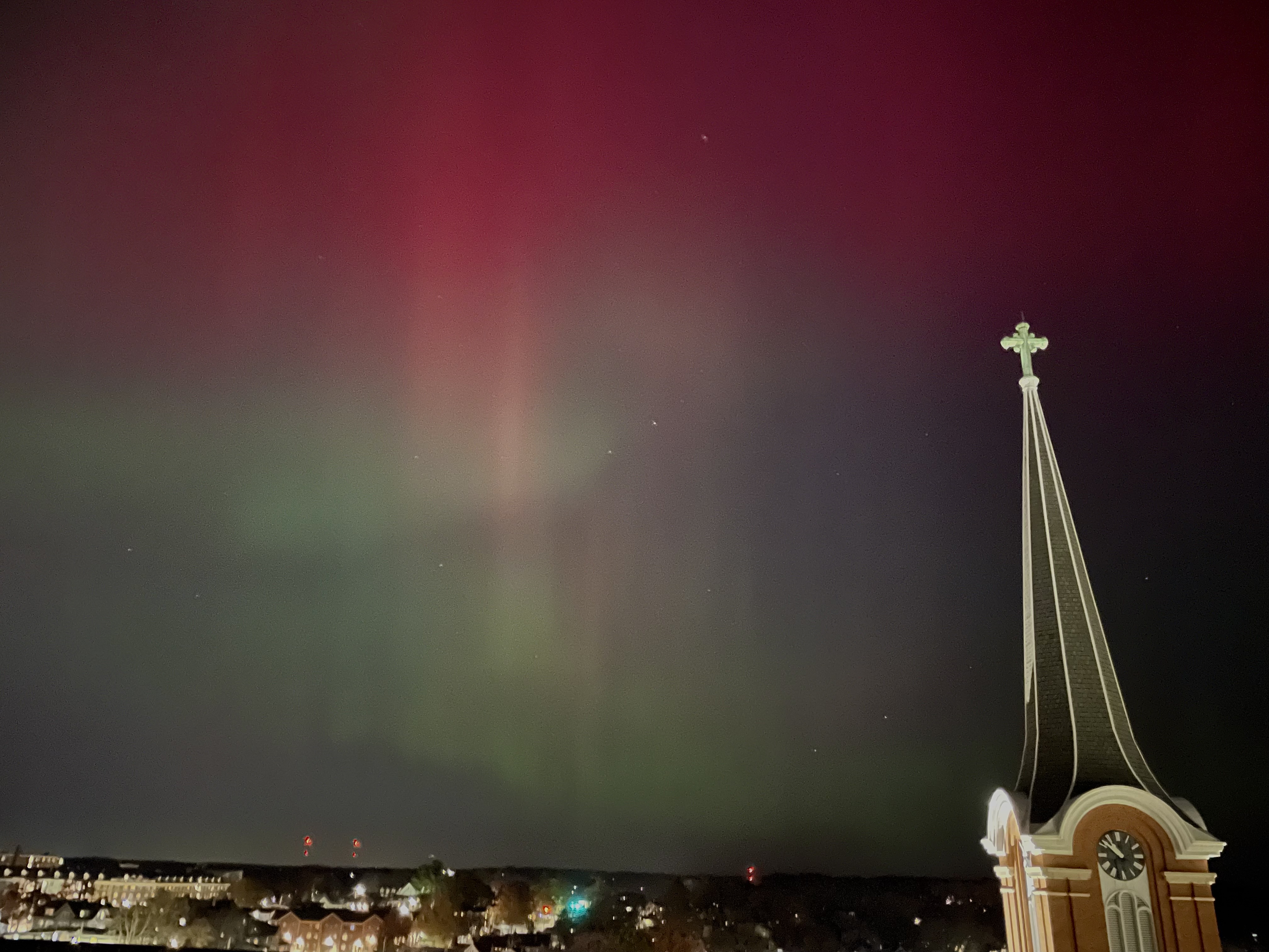 Northern Lights from Iowa City